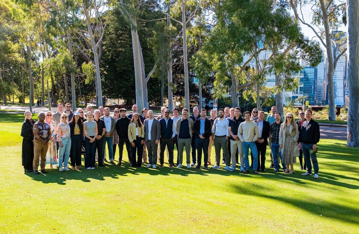 Nature Tech Program cohort companies at a program session in Perth